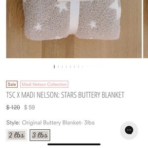 Styled collection blanket (3lbs)